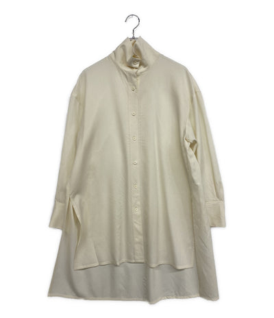 CABaN ウールツイルハイネックロングシャツ 39-06-84-06702 レディース SIZE S キャバン