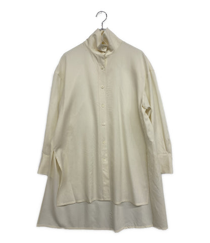 CABaN ウールツイルハイネックロングシャツ 39-06-84-06702 レディース SIZE S キャバン