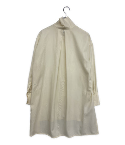 CABaN ウールツイルハイネックロングシャツ 39-06-84-06702 レディース SIZE S キャバン