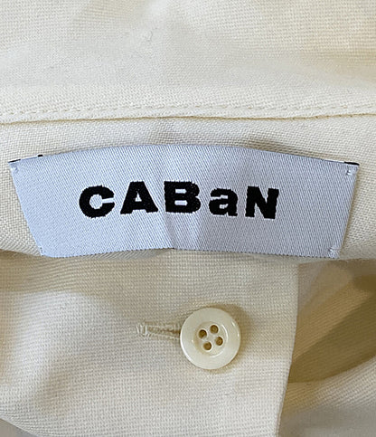 CABaN ウールツイルハイネックロングシャツ 39-06-84-06702 レディース SIZE S キャバン