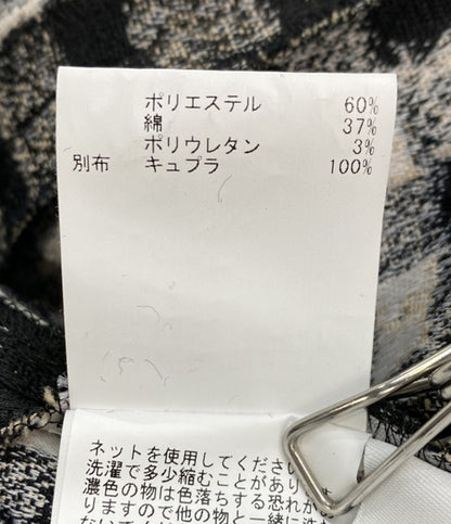 ANAYI ツイーディージャガードキーホールネックワンピース レディース SIZE 36 アナイ