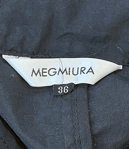 MEGMIURA メグミウラ ナイロンコート フーディ ブラック レディース SIZE 36