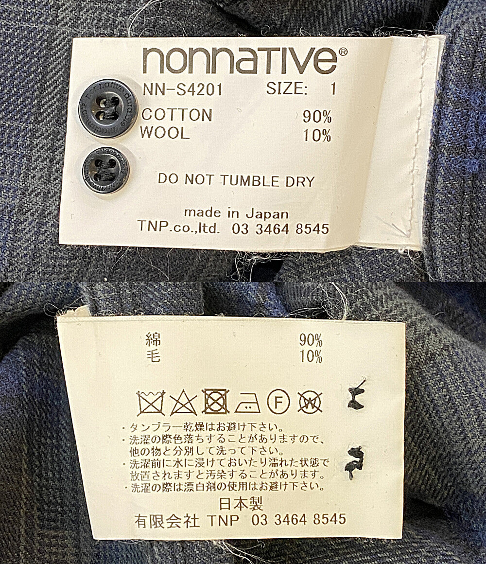 nonnative 長袖シャツ チェック メンズ SIZE 1 ノンネイティブ