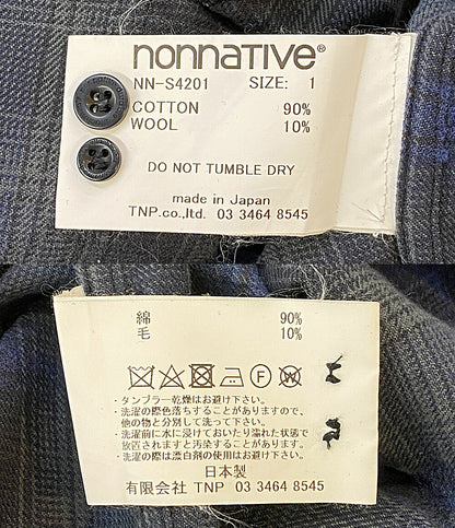 nonnative 長袖シャツ チェック メンズ SIZE 1 ノンネイティブ