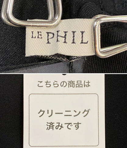 LE PHIL ル フィル カットソー パンチングトップス ブラック レディース SIZE F