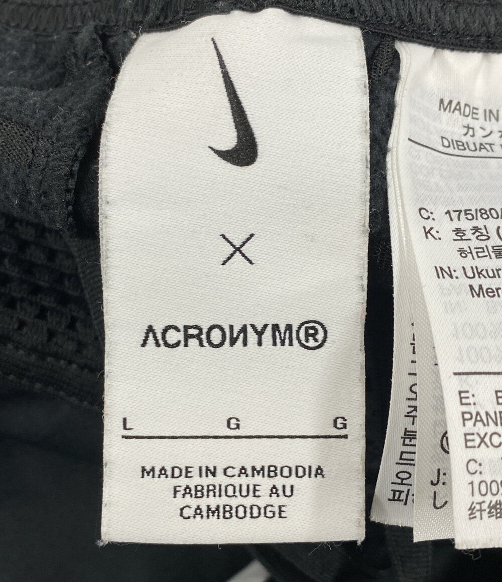 NIKE×ACRONYM アクロニウム ジョガーパンツ ブラック CZ4676-010 メンズ SIZE L ナイキ