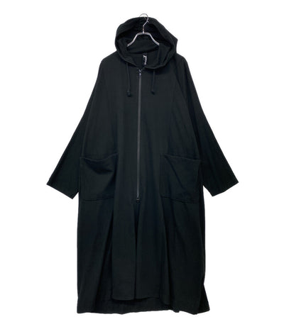 Ground Y コート ロングジップパーカー ブラック GA-D04-040 メンズ SIZE 3 グラウンド ワイ