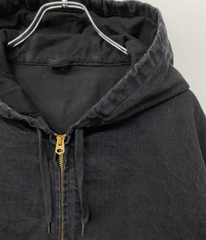 COMOLI デニムパーカー ブラック C03-01003 メンズ SIZE 3 コモリ