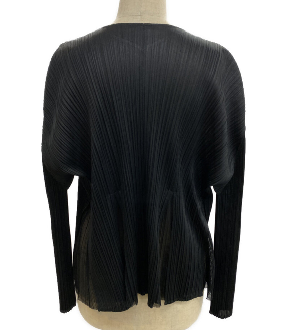 PLEATS PLEASE カーディガン ブラック PP01-J0843 レディース PLEATS PLEASE カーディガン ブラック PP01-J0843 レディース