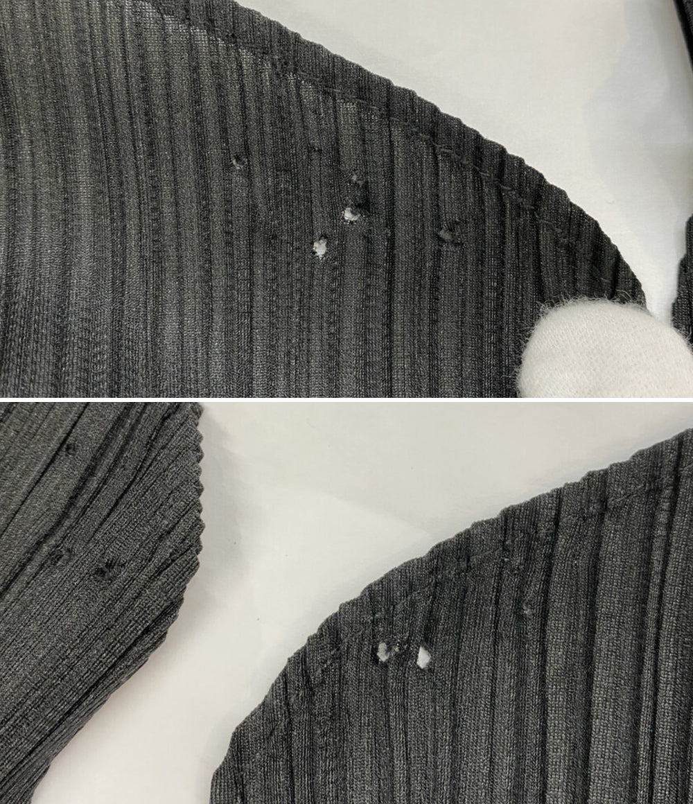 PLEATS PLEASE カーディガン ブラック PP01-J0843 レディース PLEATS PLEASE カーディガン ブラック PP01-J0843 レディース
