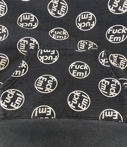 Supreme スウェットパーカー Fuck Em Pullover hoodie メンズ SIZE S シュプリーム