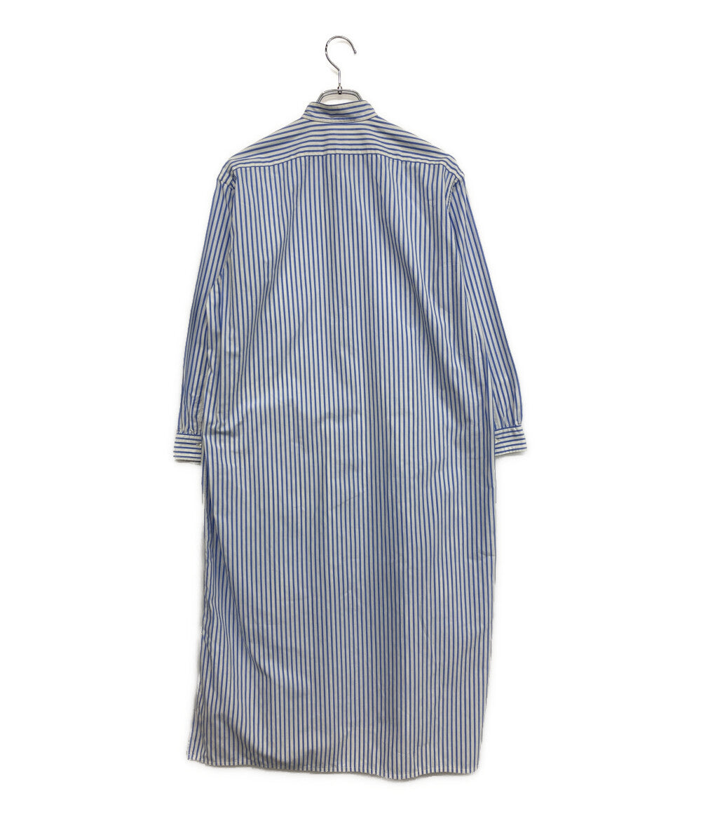 anatomica シャツワンピース ストライプ ライトブルー 22SS 531-571-02 レディース SIZE ONE アナトミカ