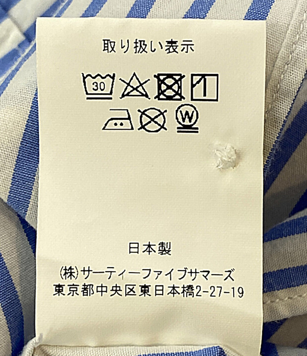 anatomica シャツワンピース ストライプ ライトブルー 22SS 531-571-02 レディース SIZE ONE アナトミカ