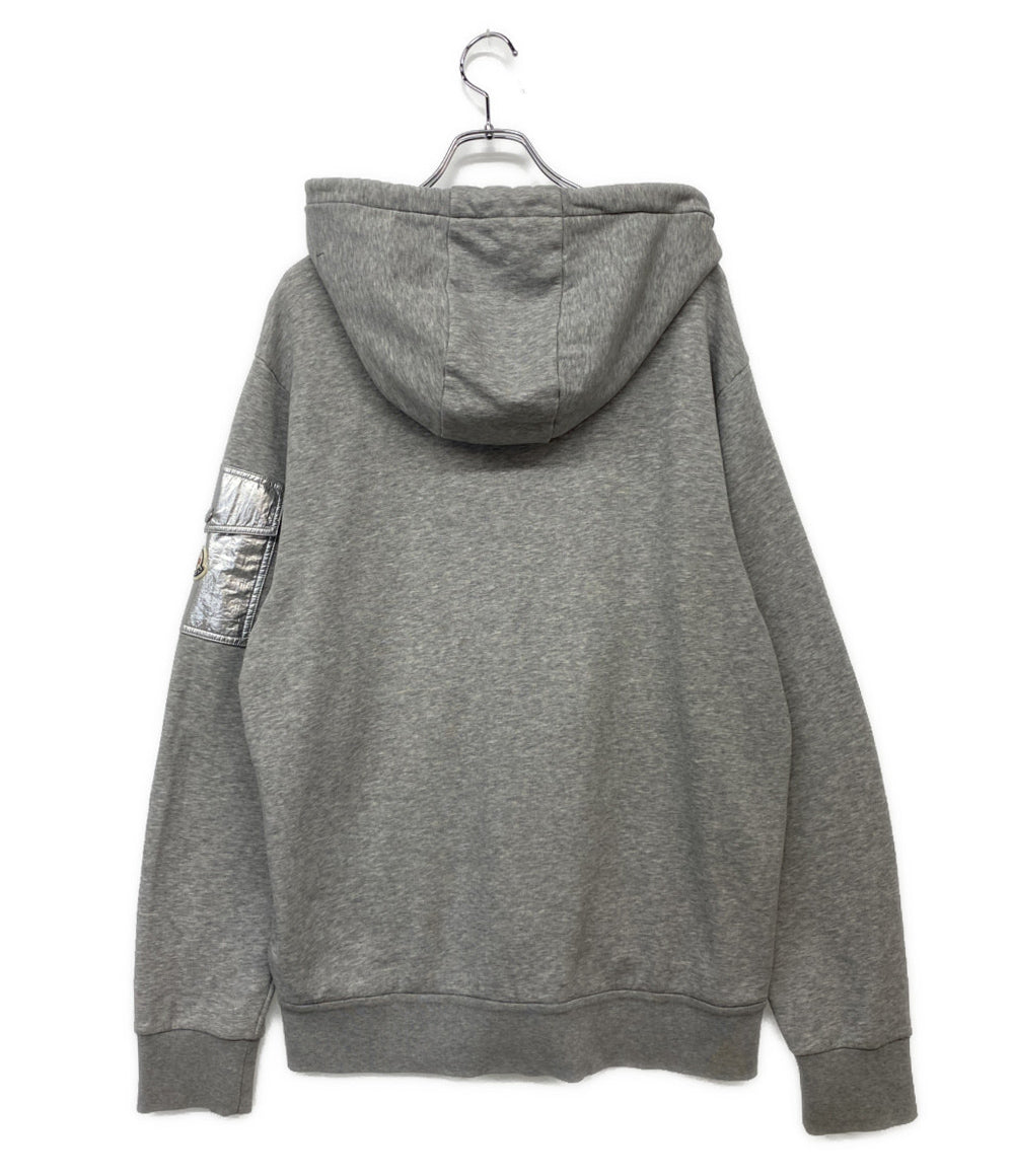 MONCLER スウェットパーカー FELPA CON CAPPUCCIO グレー メンズ SIZE