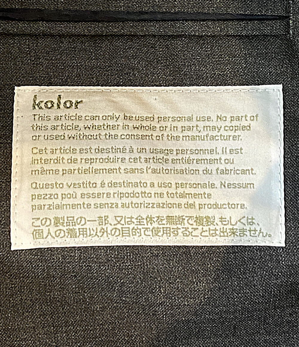 美品 kolor テーラードジャケット シングル 21SCM-V06109 メンズ SIZE 2 カラー