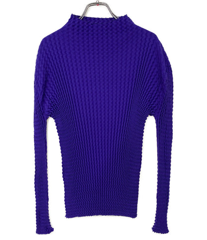 ISSEY MIYAKE カットソー IM23KN274 パープル系 レディース SIZE 2 イッセイミヤケ