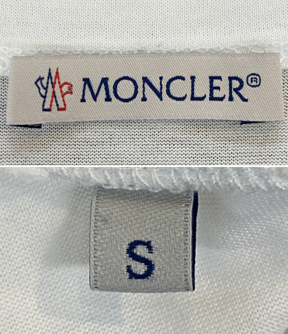 MONCLER 半袖Ｔシャツ F20918C76010 ロゴT メンズ SIZE S モンクレール