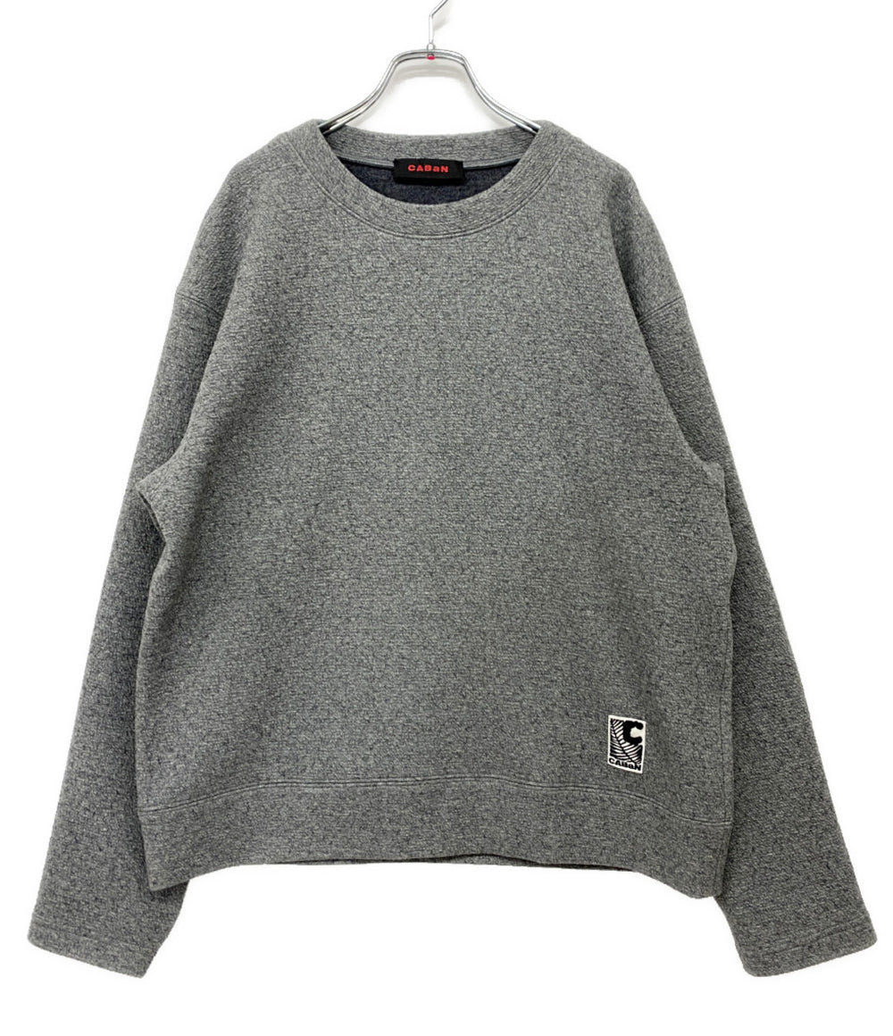 Caban スウェット 59-03-41-03003 ウールコットン グレー メンズ SIZE M キャバン