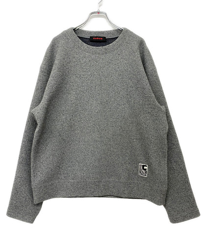 Caban スウェット 59-03-41-03003 ウールコットン グレー メンズ SIZE M キャバン