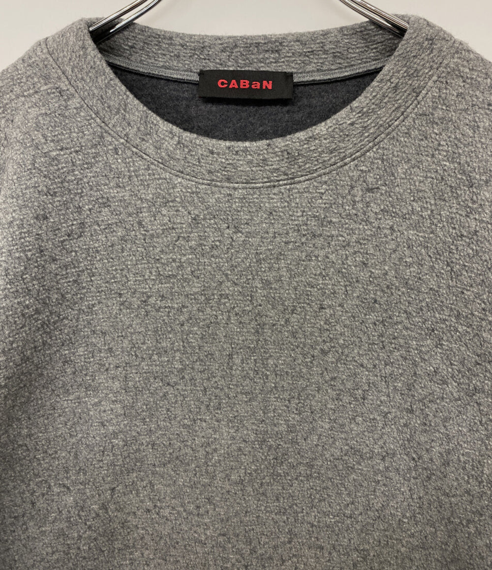 Caban スウェット 59-03-41-03003 ウールコットン グレー メンズ SIZE M キャバン