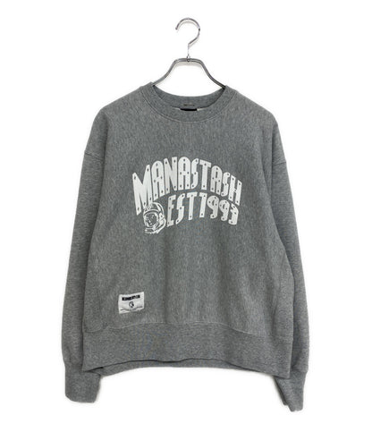 BILLIONAIRE BOYS CLUB(BBC) ビリオネアボーイズクラブ スウェットシャツ グレー ロゴプリント BBCJP245K001 メンズ SIZE L