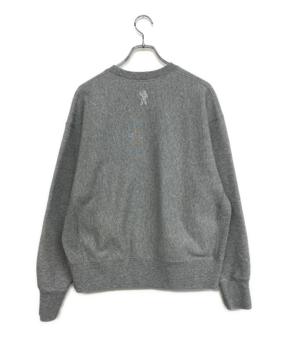 BILLIONAIRE BOYS CLUB(BBC) ビリオネアボーイズクラブ スウェットシャツ グレー ロゴプリント BBCJP245K001 メンズ SIZE L