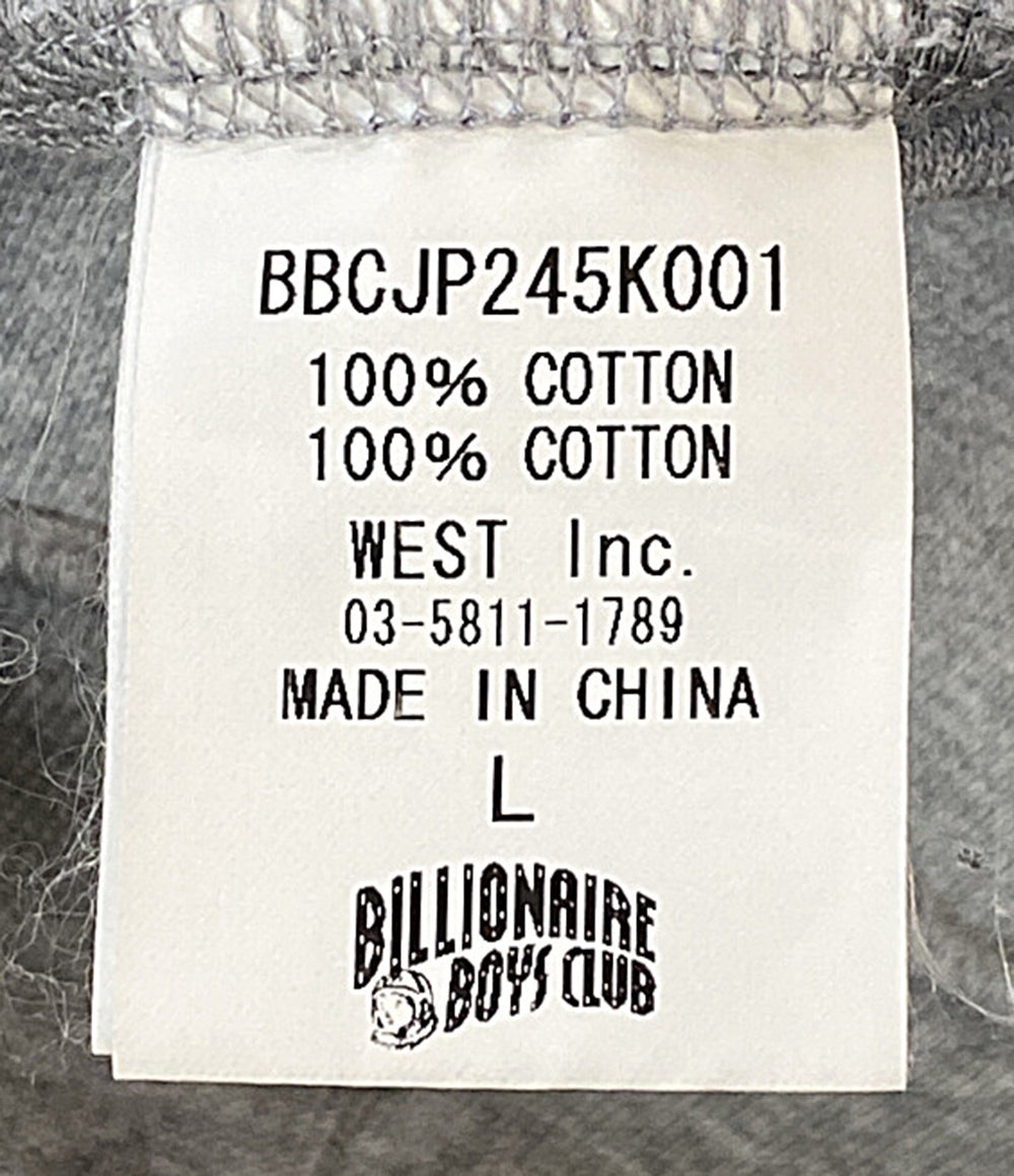BILLIONAIRE BOYS CLUB(BBC) ビリオネアボーイズクラブ スウェットシャツ グレー ロゴプリント BBCJP245K001 メンズ SIZE L