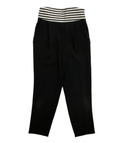 BORDERS at BALCONY パンツ ハイウエスト BD1821-3G-03 レディース SIZE 36 ボーダーズ アット バルコニー