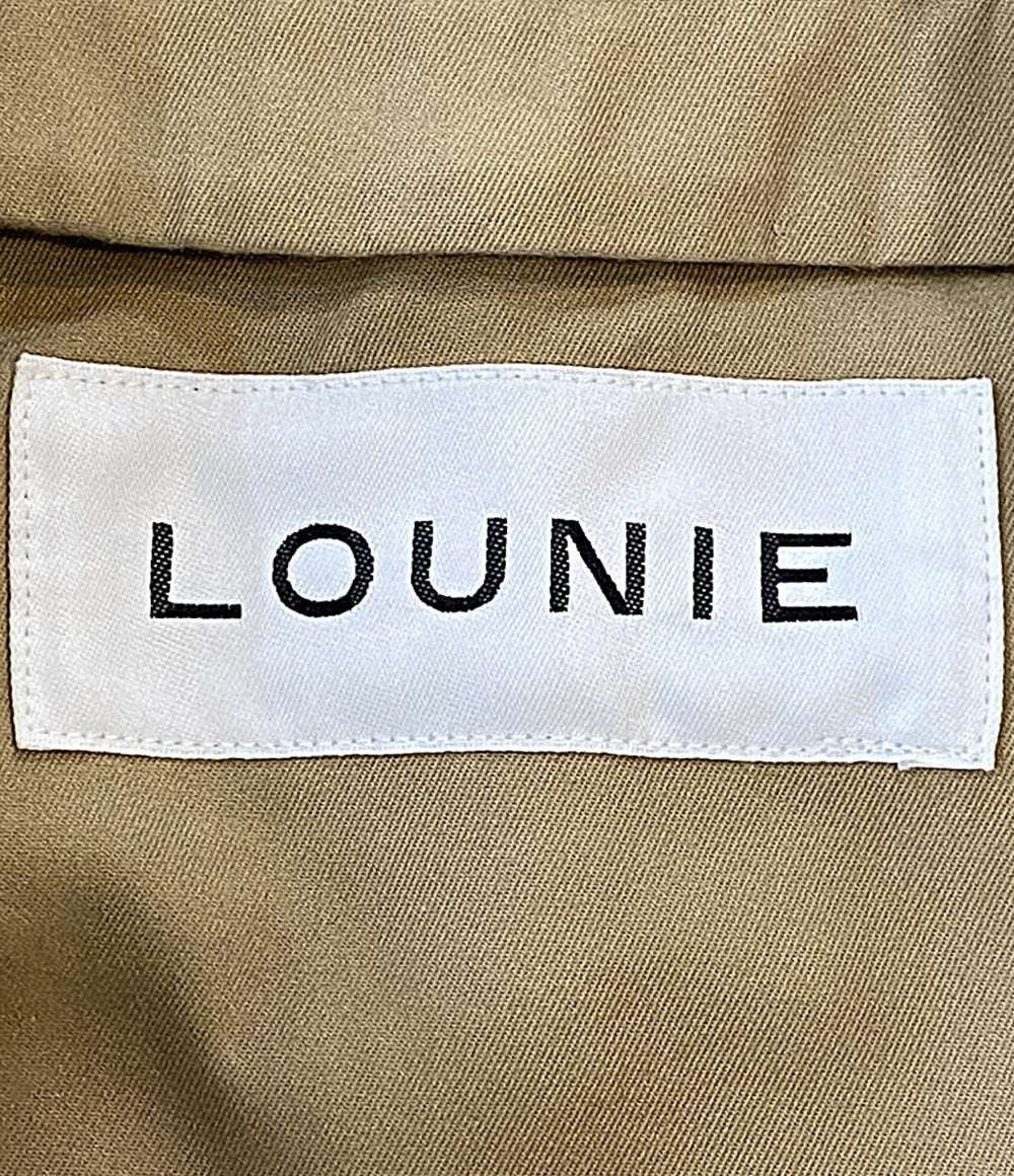 LOUNIE トレンチコート ベージュ D-108 レディース SIZE 36 ルーニィ