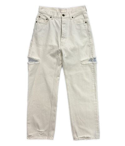 Sea Room lynn シールームリン デニムホワイトパンツ サイドカット レディース SIZE 25