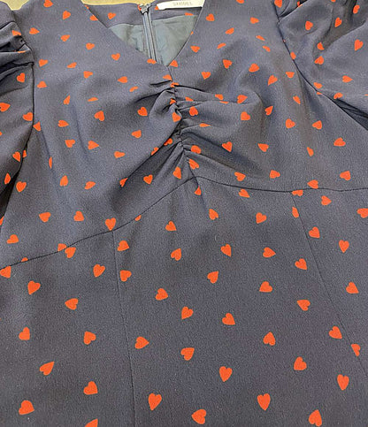 美品 snidel 半袖ワンピース 24SS SWFO241263 レディース SIZE 1 スナイデル