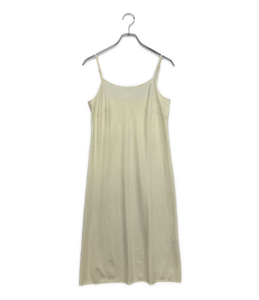 美品 GRACE CONTINENTAL 長袖ワンピース ベージュ レトロブーケ 01233 31165-00 レディース SIZE 36 グレースコンチネンタル