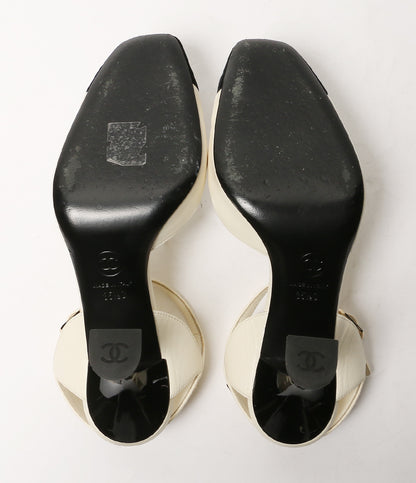 CHANEL パンプス 21A G37366 ロゴ レディース SIZE 35.5 シャネル