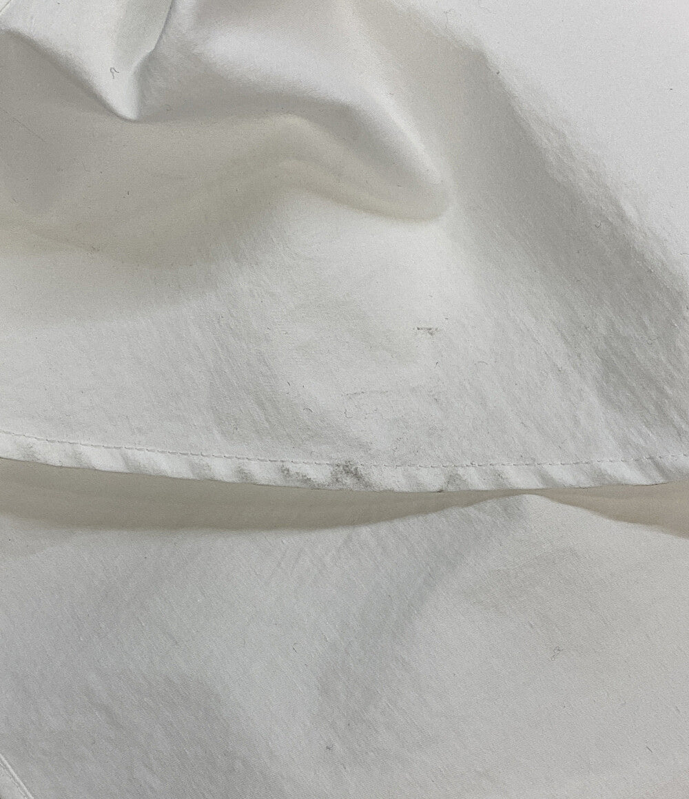 canaco- カナコ 長袖ワンピース バンドカラー ホワイト レディース SIZE F