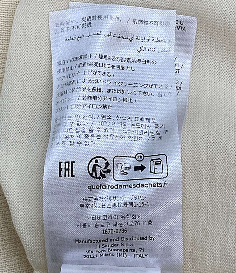 美品 Jil sander 半袖ニット J22GC0104 レディース SIZE 46 ジルサンダー
