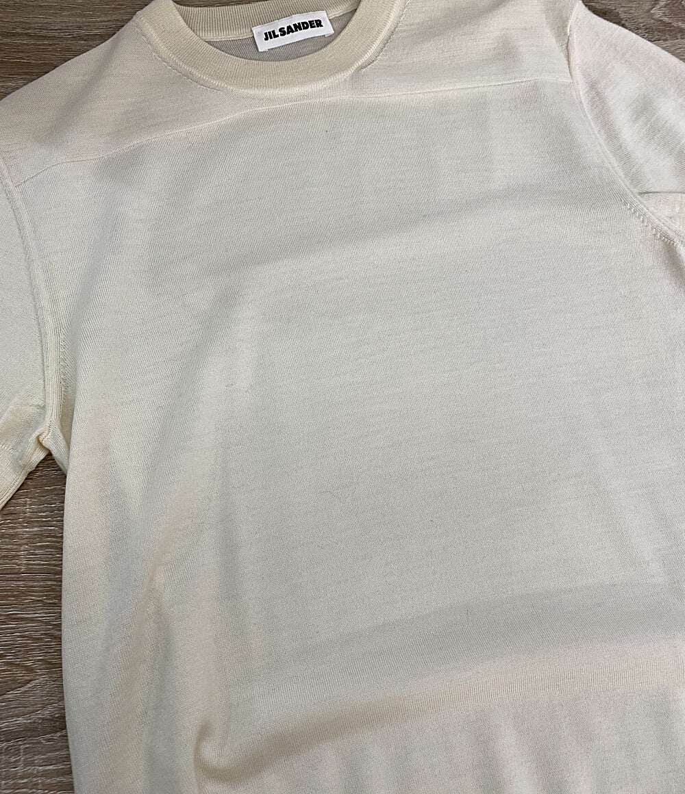 美品 Jil sander 半袖ニット J22GC0104 レディース SIZE 46 ジルサンダー