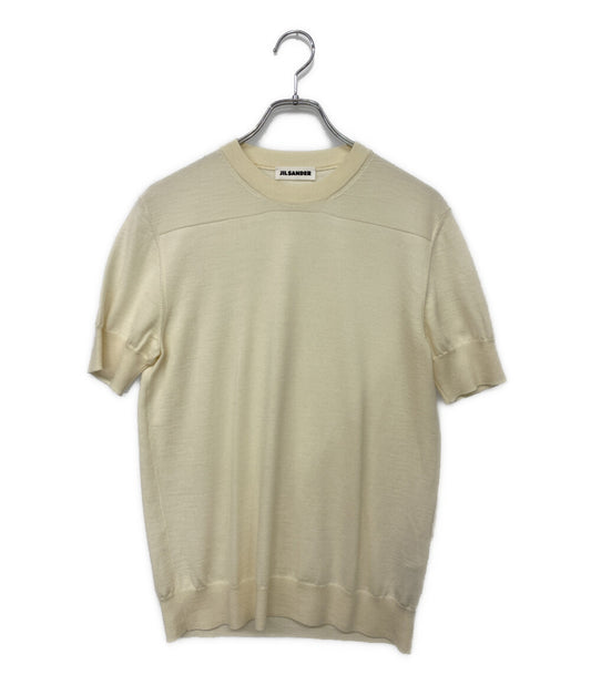 美品 Jil sander 半袖ニット J22GC0104 レディース SIZE 46 ジルサンダー