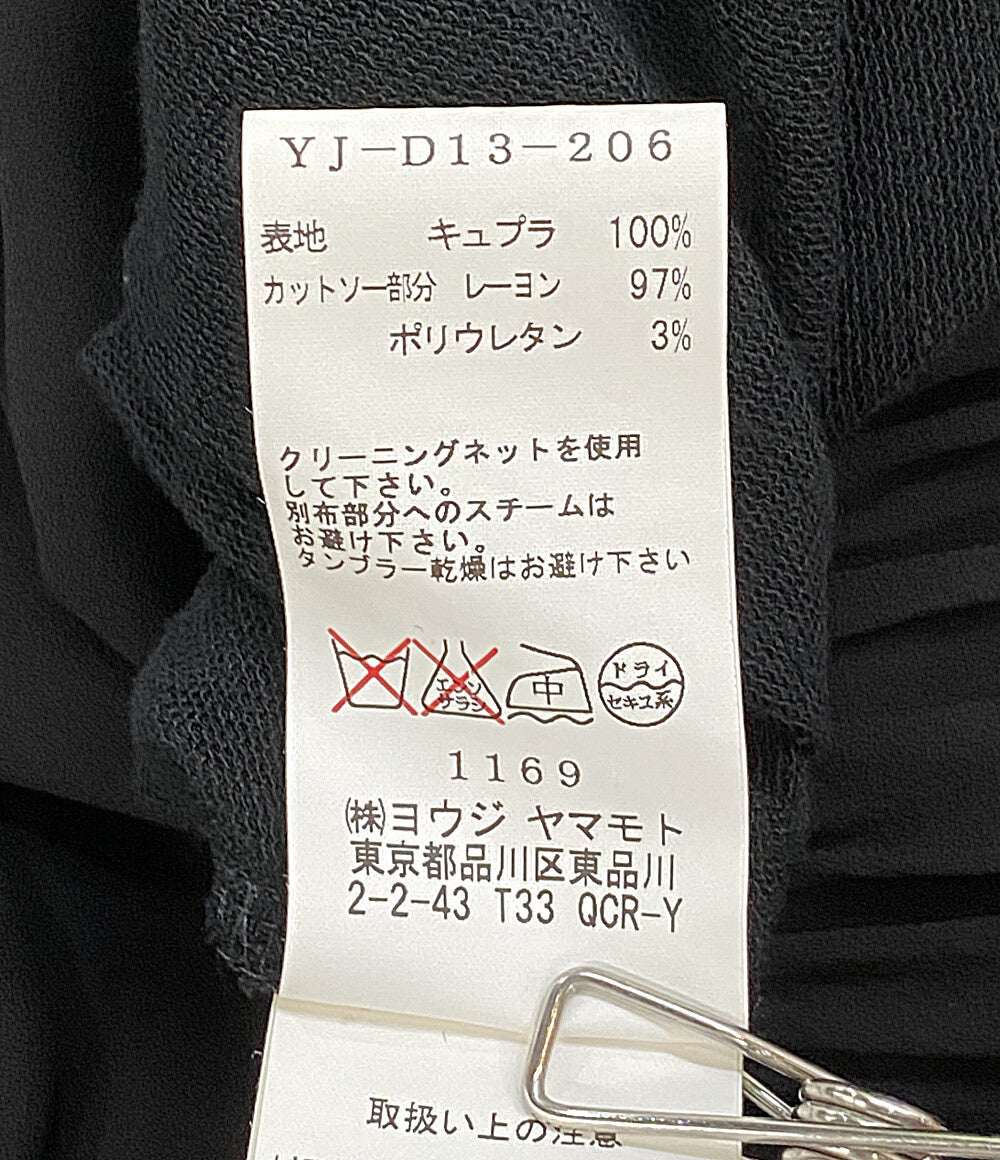 Y's 七分袖ドッキングワンピース YJ-D13-206 レディース SIZE 2 ワイズ