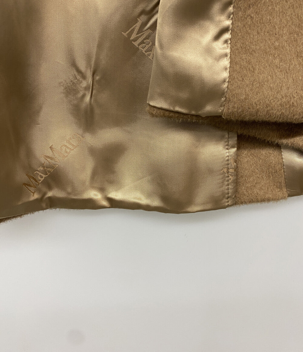 MAX MARA フーディーロングコート RIALTO キャメル レディース SIZE 40 マックスマーラ