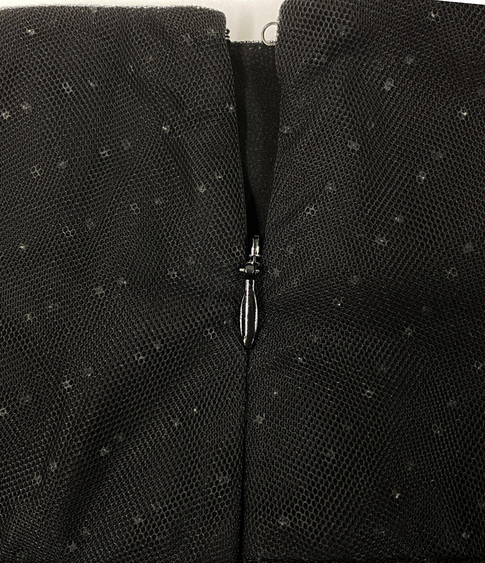 Christian Dior チュールスカート 841J50A8810 ドット ブラック