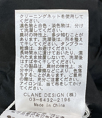 美品 CLANE ブラウス ノースリーブ 18122-4232 レディース SIZE 2 クラネ