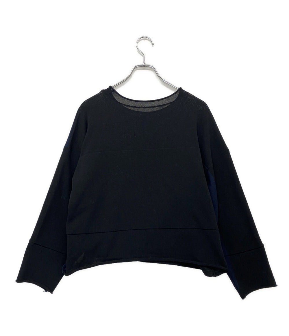 PLEATS PLEASE バイカラーニット PP03-KK761 レディース SIZE 3 プリーツプリーズ