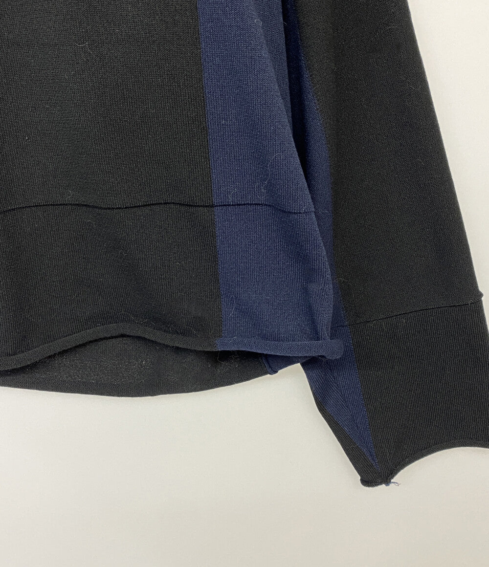 PLEATS PLEASE バイカラーニット PP03-KK761 レディース SIZE 3 プリーツプリーズ