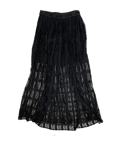 美品 CLANE レーススカート 2WAY LACE LAYERED SKIRT 24SS レディース SIZE 2 クラネ