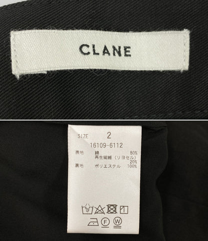 美品 CLANE レーススカート 2WAY LACE LAYERED SKIRT 24SS レディース SIZE 2 クラネ