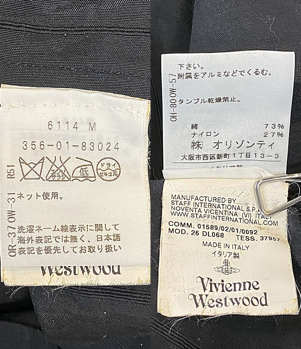 VIVIENNE WESTWOOD 長袖シャツ ブラック 356-01-83024 レディース SIZE