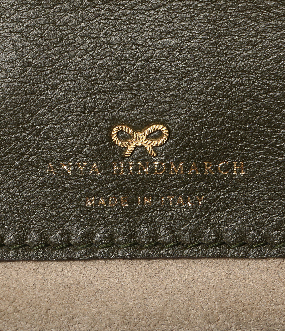 ANYA HINDMARCH ハンドバッグ seaton カーキグリーン レディース アニヤ・ハインドマーチ