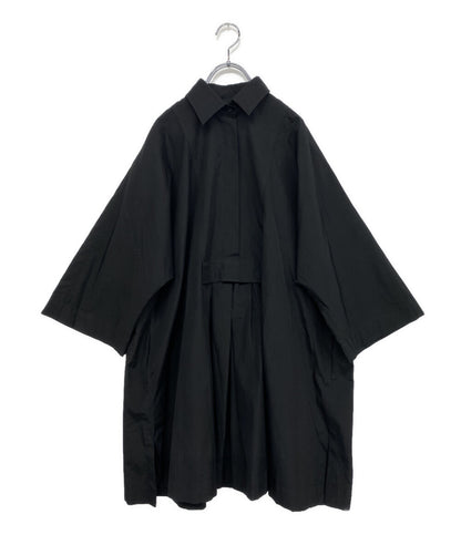 MAX MARA シャツワンピース 七分袖 ブラック レディース SIZE 40 マックスマーラ