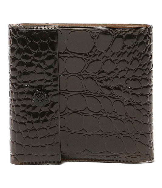 美品 beautiful people 二つ折り財布 vinyl mini wallet クリア 26AW レディース ビューティフルピープル