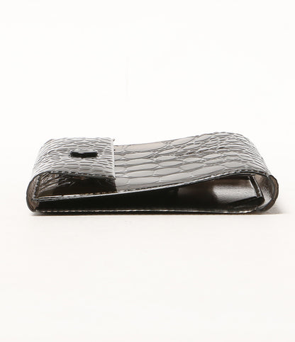 美品 beautiful people 二つ折り財布 vinyl mini wallet クリア 26AW レディース ビューティフルピープル